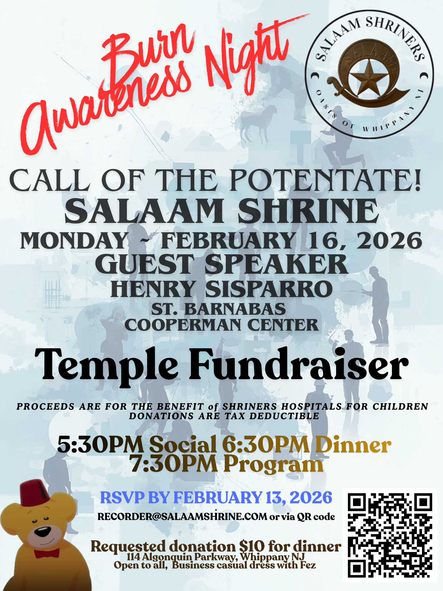 Burn Awareness Month & Speaker! 