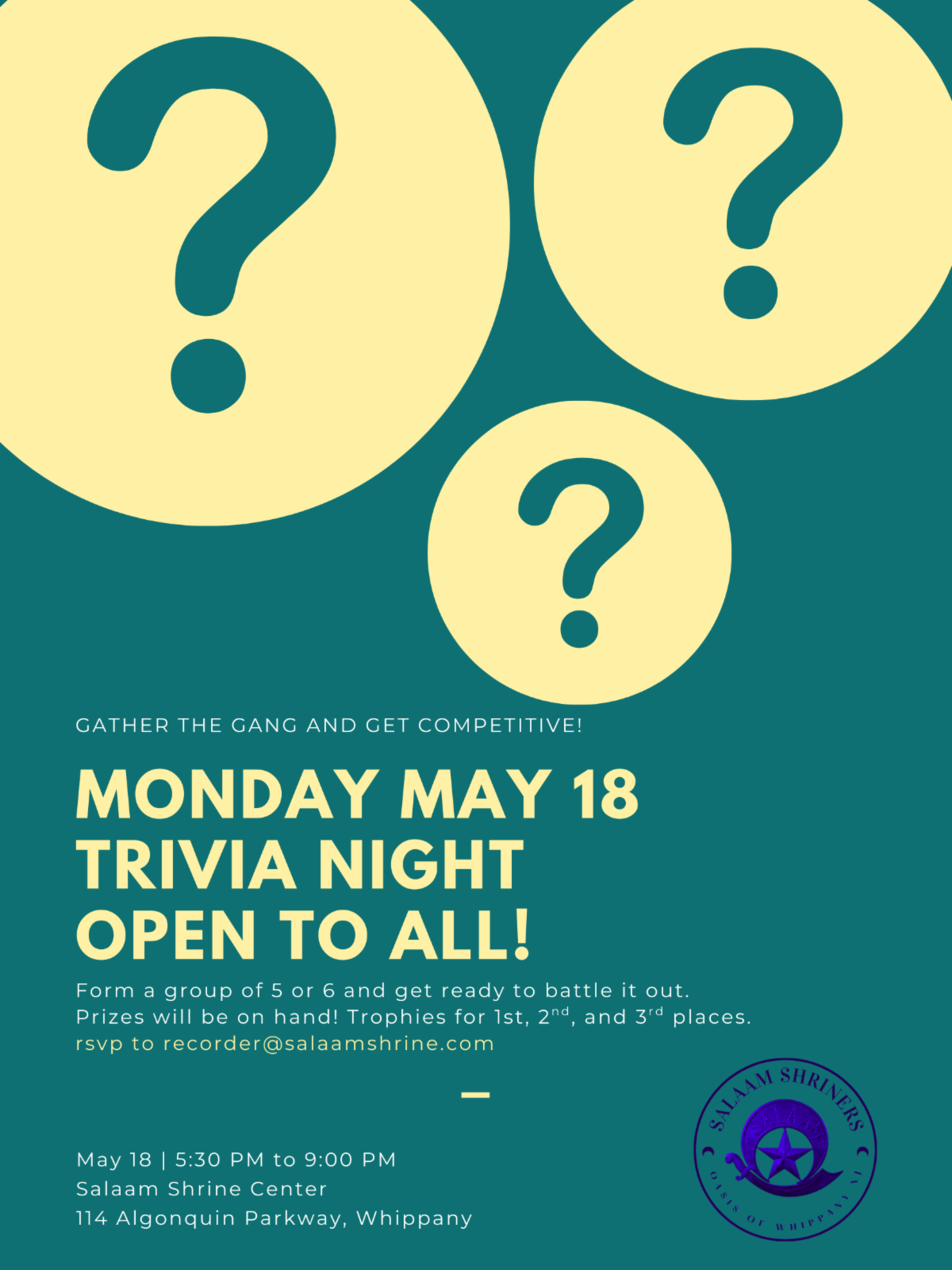 Salaam Trivia Night