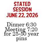 2026 Stated Session Dinner