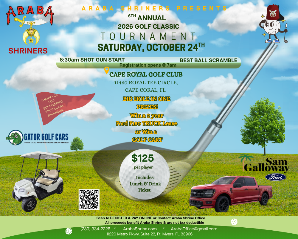 Golf Tournament Player Registration