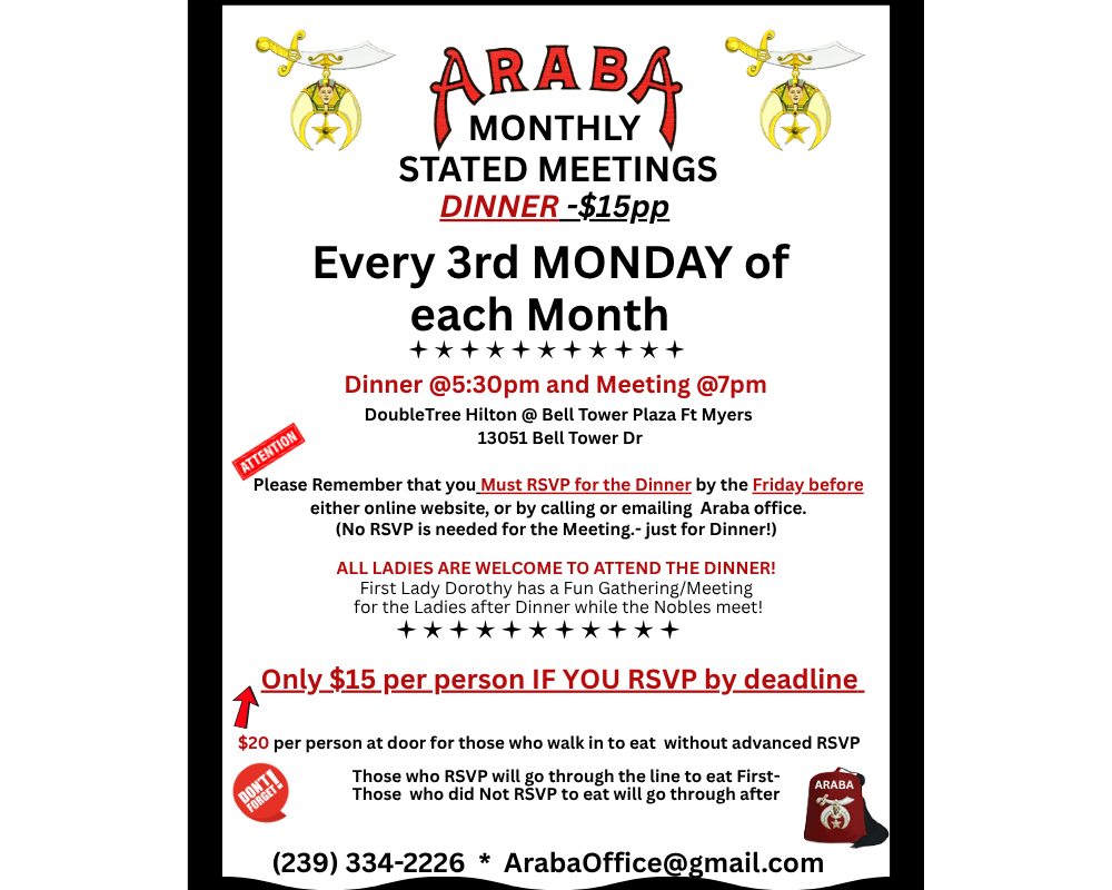 Stated Meeting Dinner